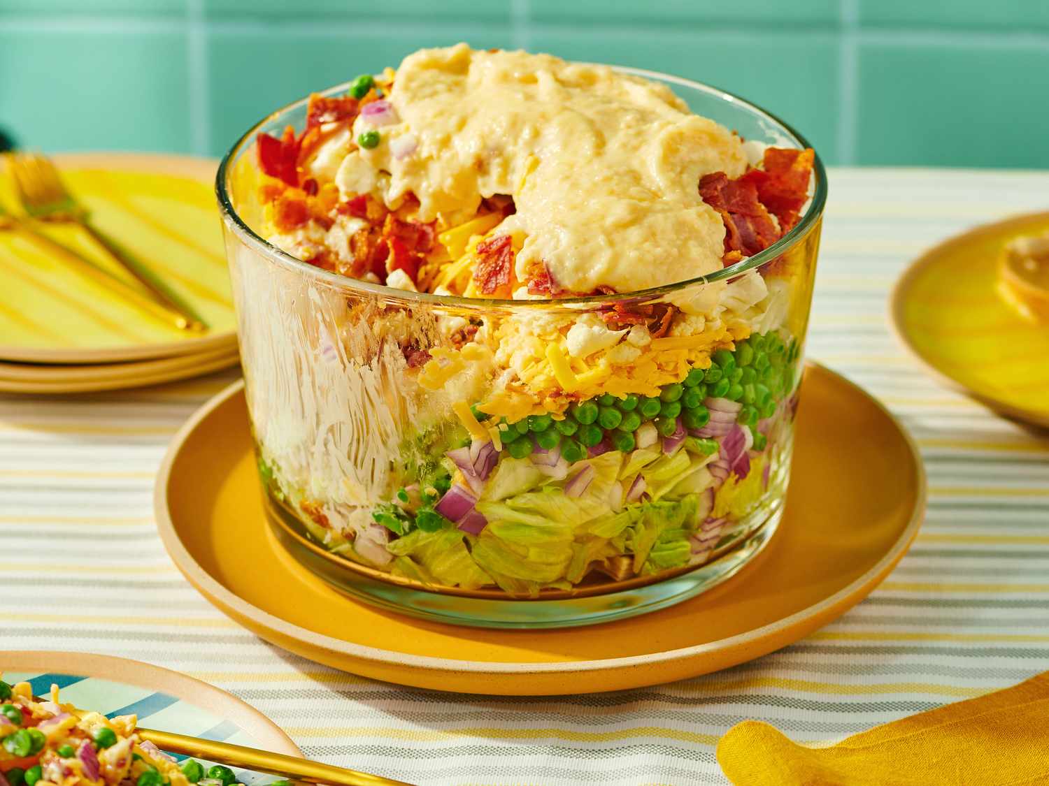 Sieben Schicht Salat