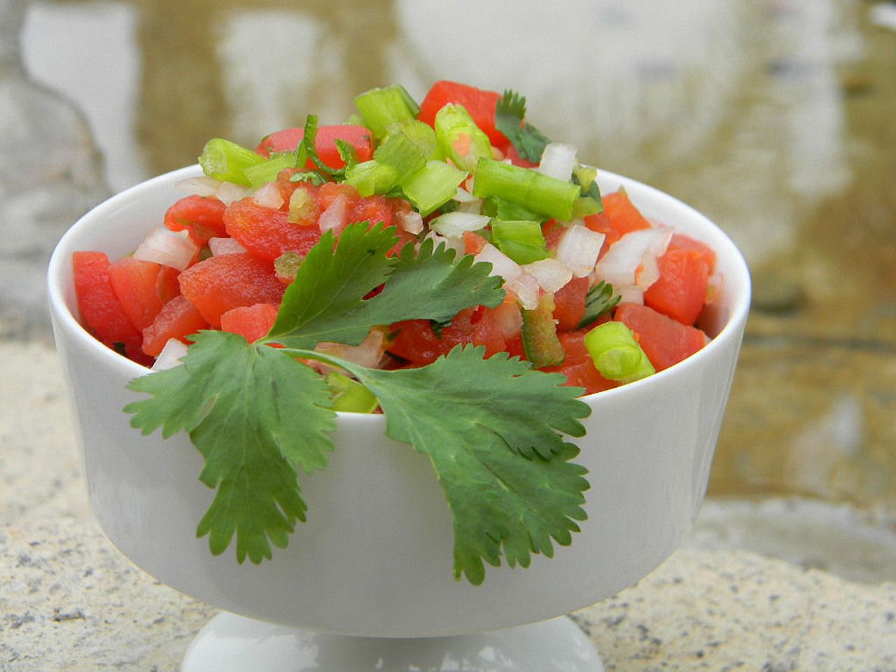 Kirsikka tomaatti chutney